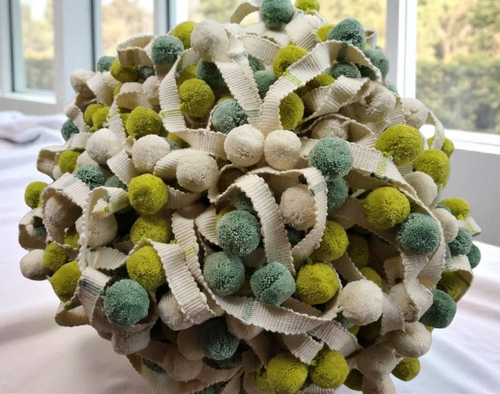 2cm / 0.78" Pom pom trim multi color, Fabric Sewing Accessories Pompom Trim Pom Pom Decoration Tassel Ball Fringe Ribbon Ribbon Ball Fringe