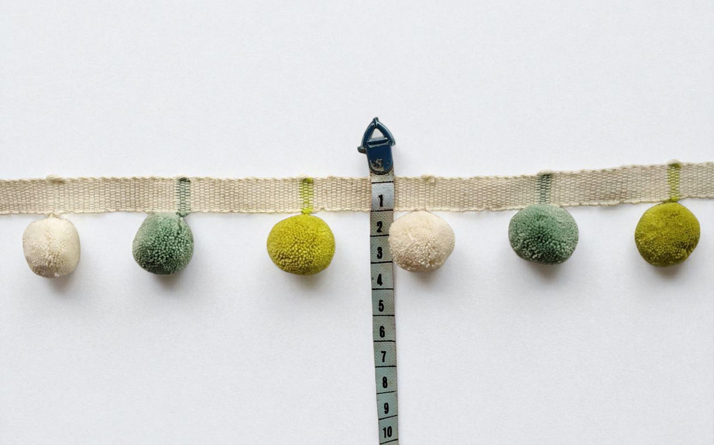 2cm / 0.78" Pom pom trim multi color, Fabric Sewing Accessories Pompom Trim Pom Pom Decoration Tassel Ball Fringe Ribbon Ribbon Ball Fringe