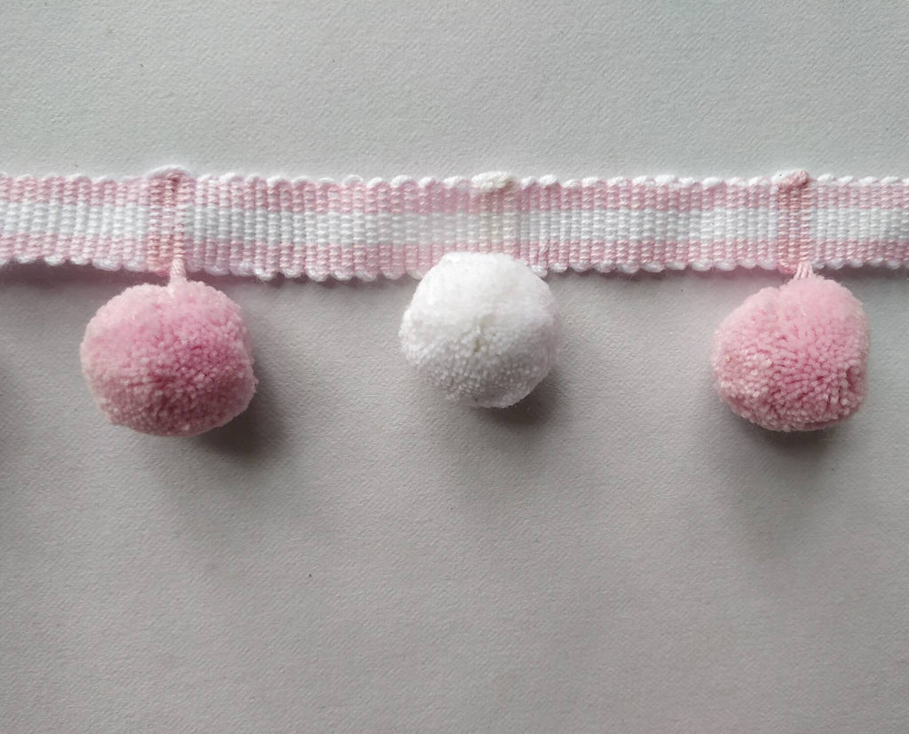 Pom pom bobble trim multi color, pom pom trim,  pom pom fringe, pom pom curtain, cushion pom poms, curtain trims, pom pom garland, pom poms