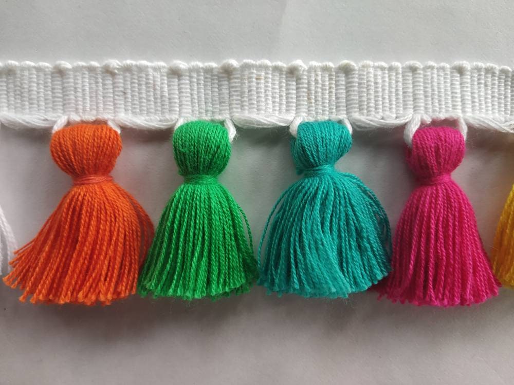 tassel trim, tasssl fringe, tassel fringe trim, fringe trim, fringe tassel, trim, home decor, tasssl and trims, trims by the yard