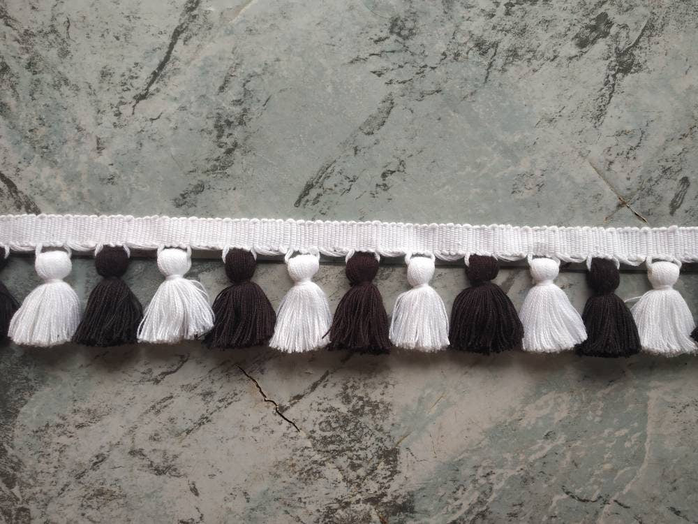 tassel trim by the yard, tassel trim, tassel trim fringe, tassel trim for pillows, fringe trim by the yard, lampshade trim by the yard