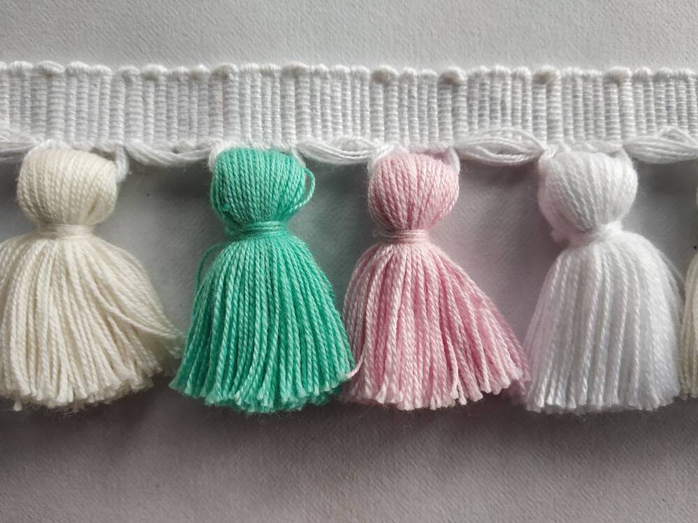 tassel trim, tasssl fringe, tassel fringe trim