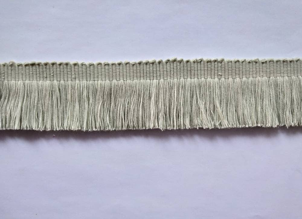 Brush fringe trim for curtains, trim for curtains and cushions
