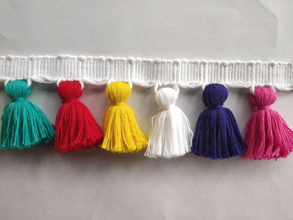 tassel trim, tasssl fringe, tassel fringe trim, fringe trim, fringe tassel, trim, home decor, tasssl and trims, trims by the yard