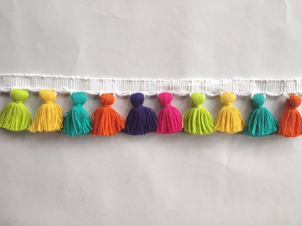 tassel trim, tasssl fringe, tassel fringe trim, fringe trim