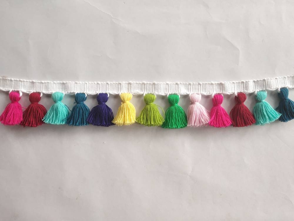 tassel trim, tasssl fringe, tassel fringe trim