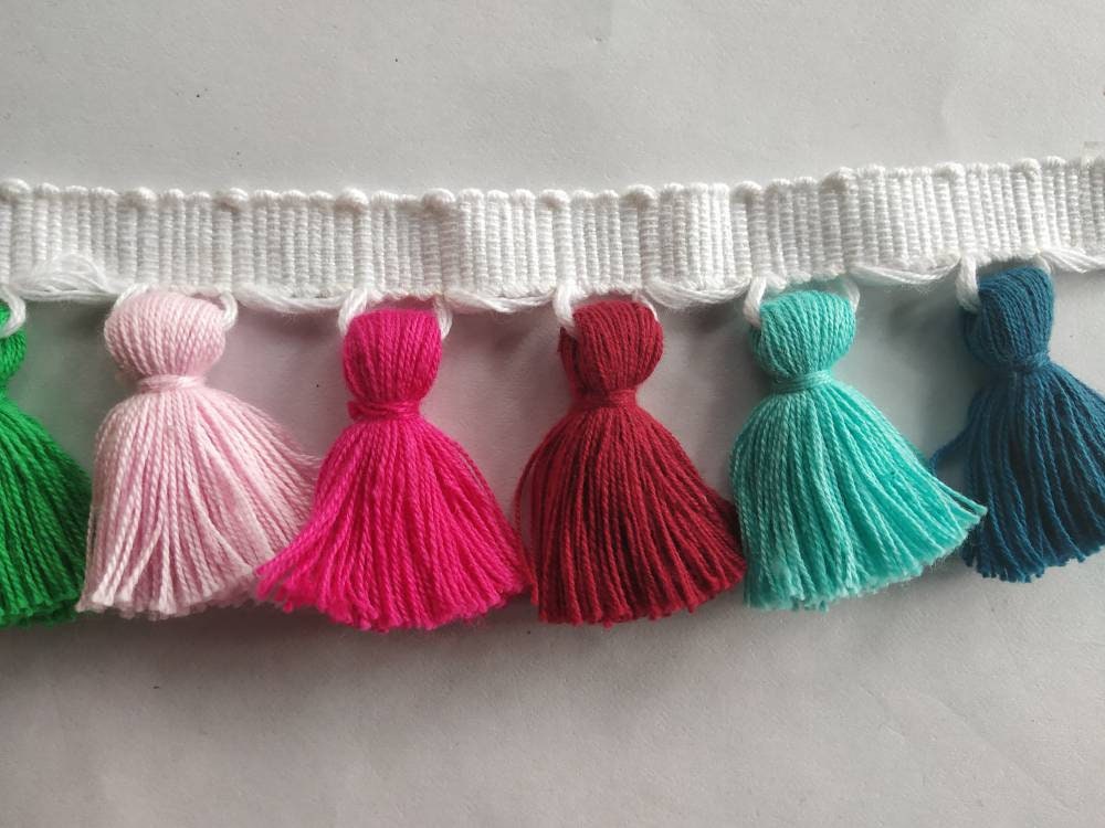 tassel trim, tasssl fringe, tassel fringe trim
