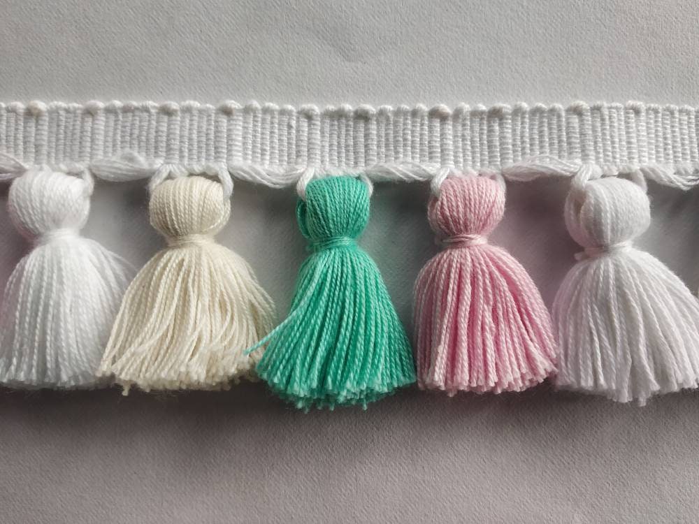 tassel trim, tasssl fringe, tassel fringe trim