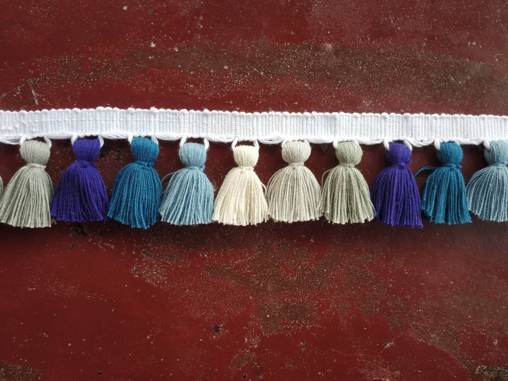 tassel trim, tasssl fringe, tassel fringe trim, fringe trim, fringe tassel, trim, home decor, tasssl and trims, trims by the yard