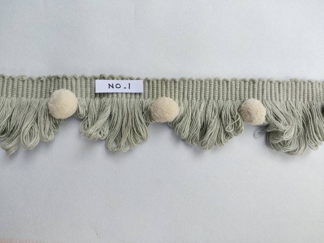 indian trim, fan edge trim, cotton fan edge trim,