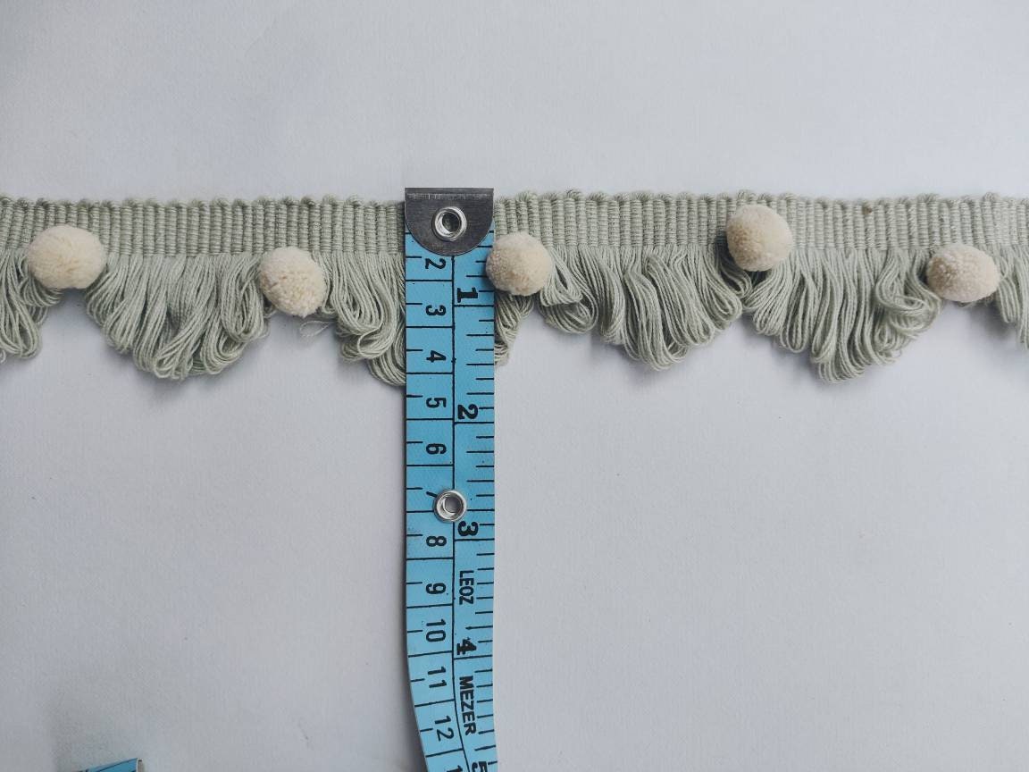 indian trim, fan edge trim, cotton fan edge trim,