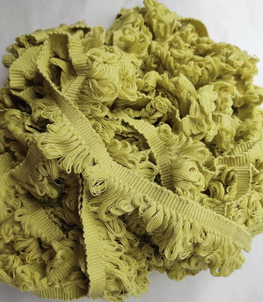 Curtain fringe trimming, fringe sewing trim, woven fan trim, fan edge trim
