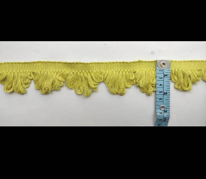 Curtain fringe trimming, fringe sewing trim, woven fan trim, fan edge trim