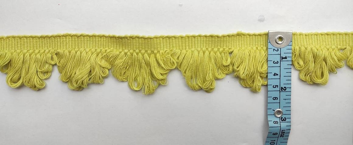Curtain fringe trimming, fringe sewing trim, woven fan trim, fan edge trim