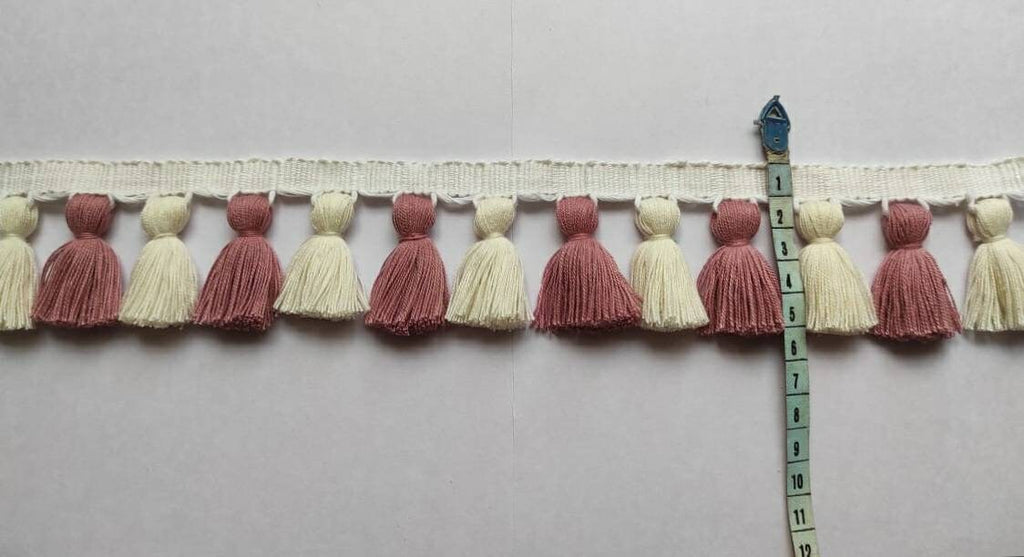 tassel trim, tassel fringe trim
