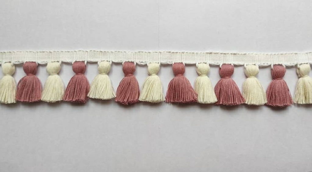tassel trim, tassel fringe trim