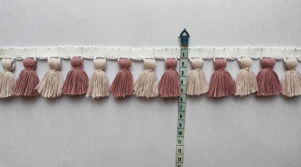 tassel trim, tasssl fringe, tassel fringe trim, fringe trim, fringe tassel, trim, home decor, tasssl and trims, trims by the yard