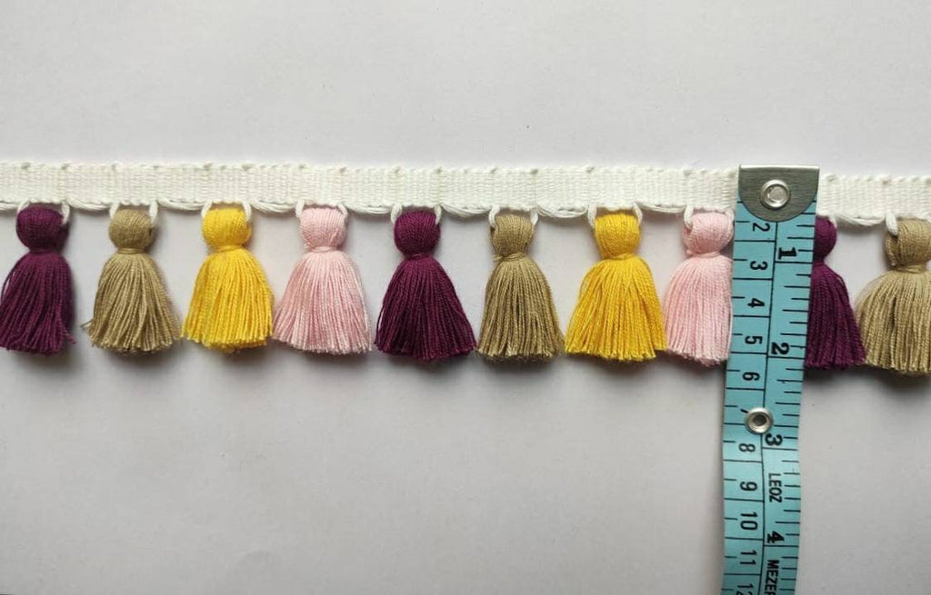 tassel trim, tasssl fringe, tassel fringe trim, fringe trim, fringe tassel, trim, home decor, tasssl and trims, trims by the yard