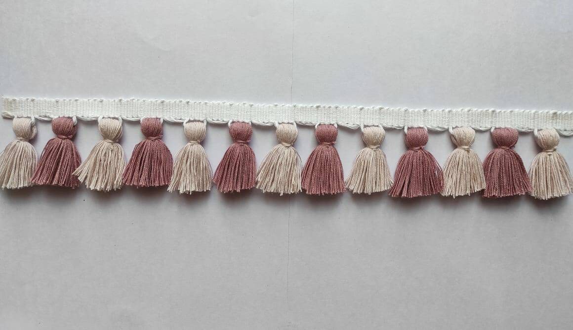 tassel trim, tasssl fringe, tassel fringe trim, fringe trim, fringe tassel, trim, home decor, tasssl and trims, trims by the yard