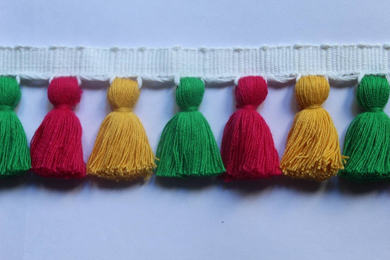 tassel trim, tasssl fringe, tassel fringe trim, fringe trim, fringe tassel, trim, home decor, tasssl and trims, trims by the yard