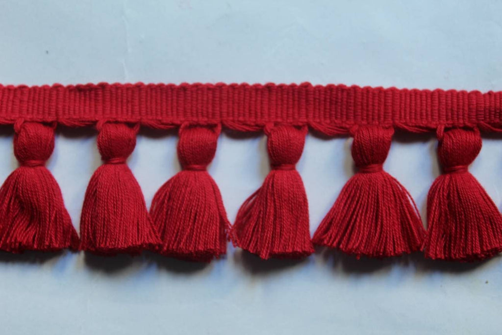 Christmas Red tassel trim, Christmas, tasssl fringe, tassel fringe trim, Christmas decorations, Christmas gift, wall art, trim sewing, trim