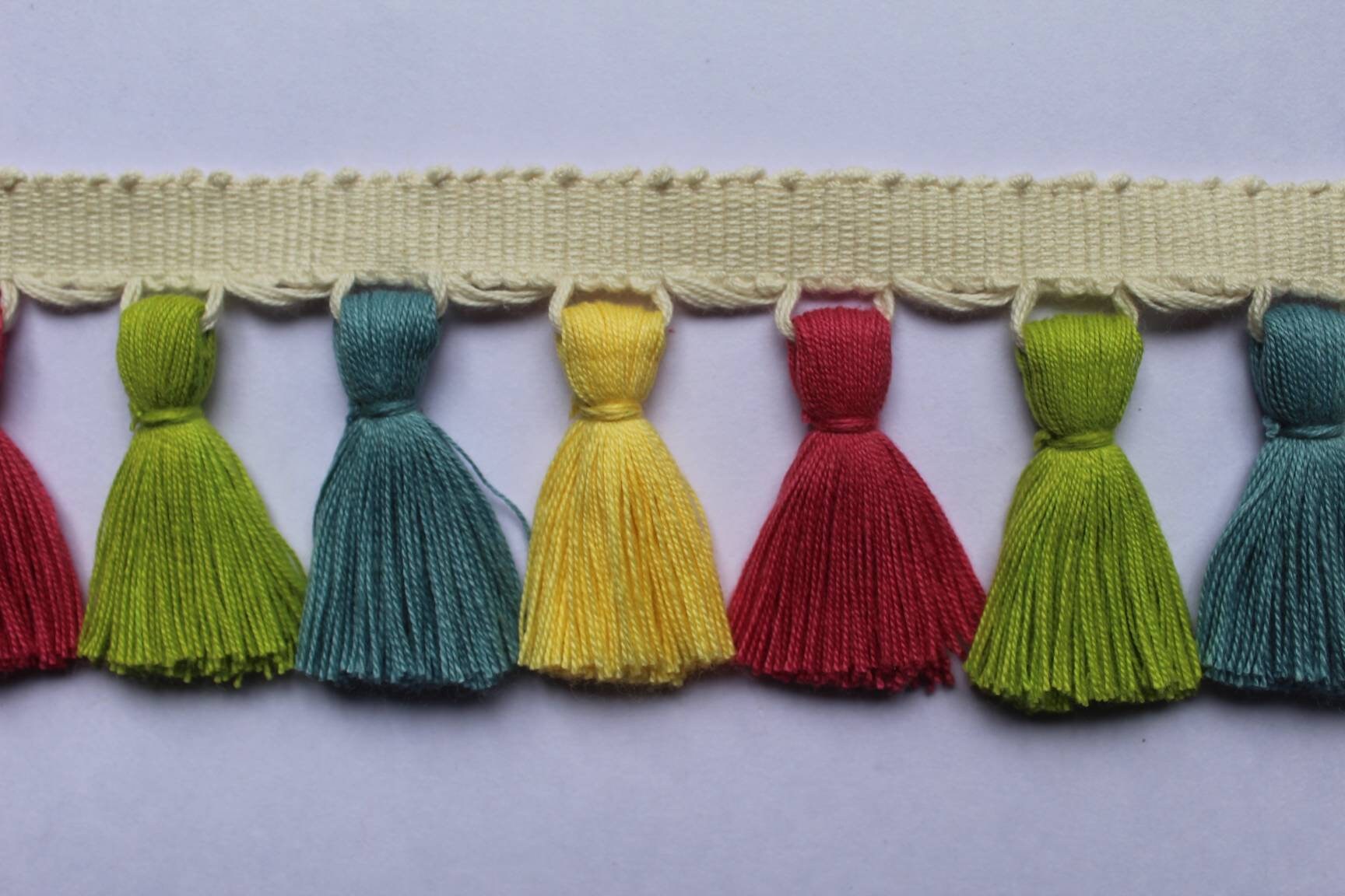 Tassel trim, tassel fringe trim, tassel trim by the yard, tassel trimming, fringe trim, trim for curtains, trimmings, trim for cushions