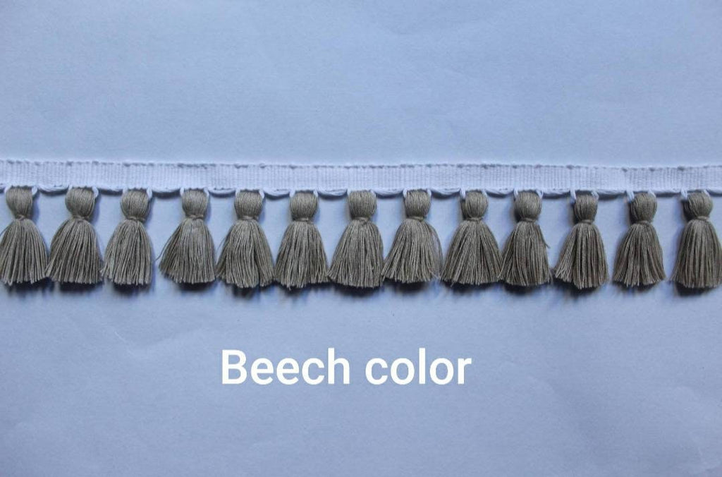 tassel trim by the yard, tassel trim, tassel trim fringe, tassel trim for pillows, fringe trim by the yard, lampshade trim by the yard