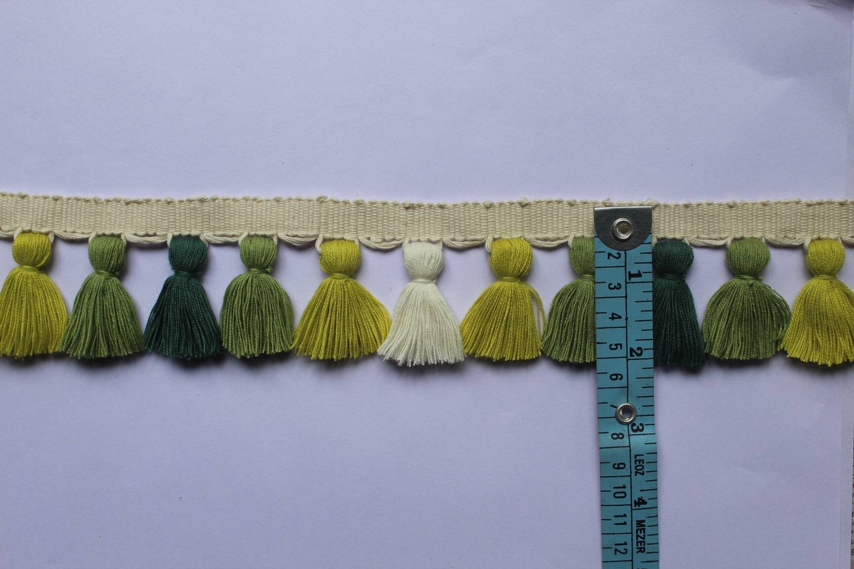Tassel trim uk, tassel trim us, cotton tassel trim multi