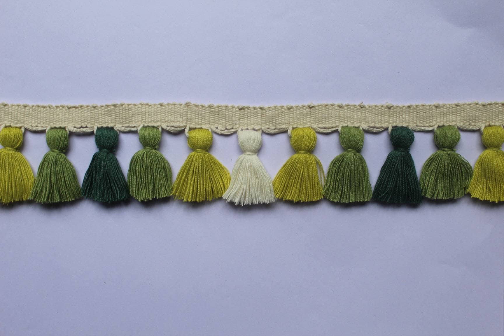 Tassel trim uk, tassel trim us, cotton tassel trim multi