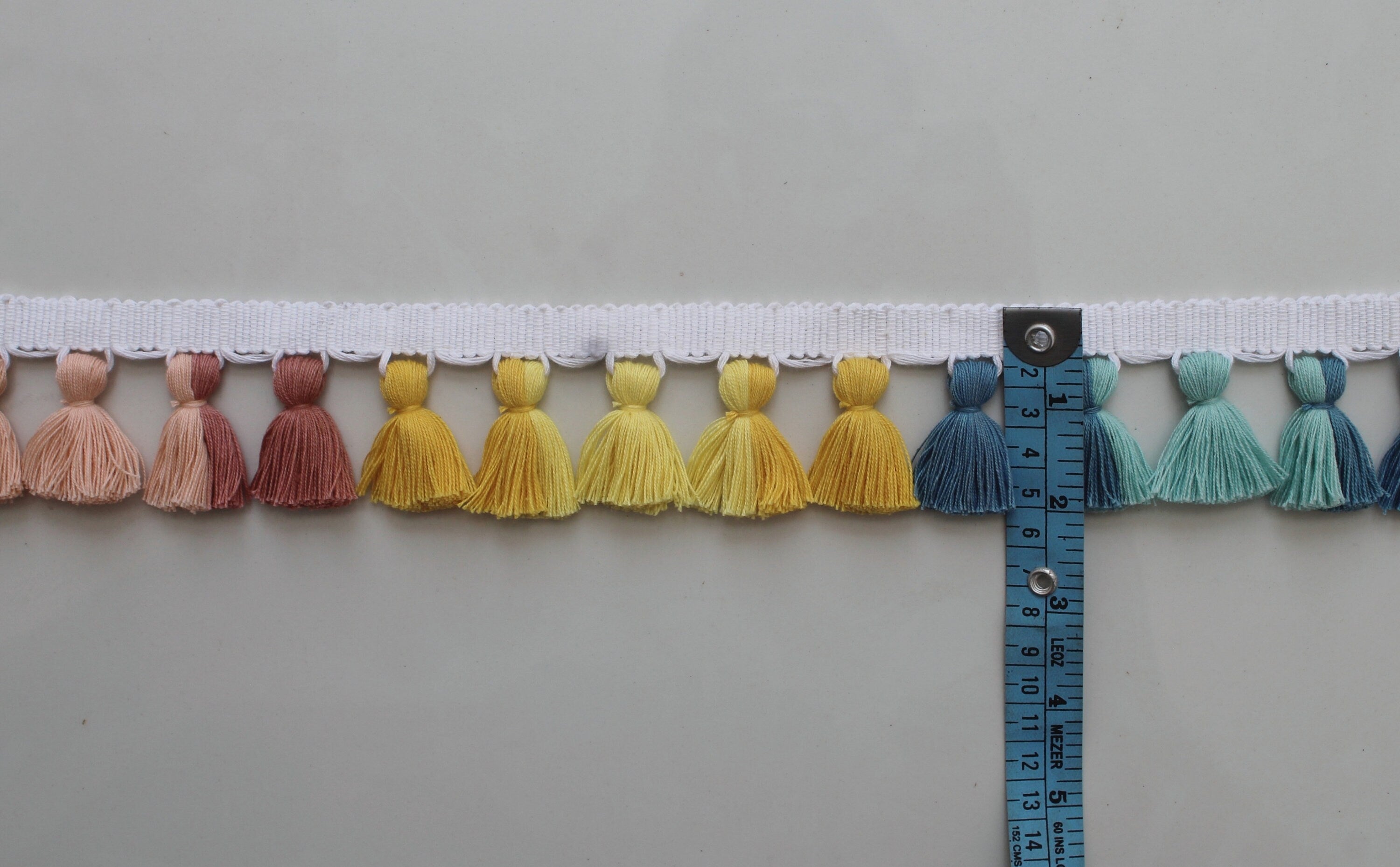 Tassel fringe trim, tassel trim, tassel trim by the yard, tassel fringe, trim for cushions, trim for curtains, fringe trim, tassels