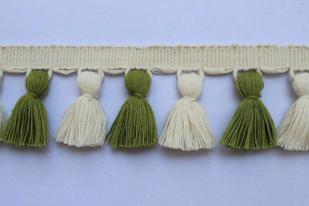 Tassel fringe trim, tassel trim, tassel trim by the yard, tassel fringe, trim for cushions, trim for curtains, fringe trim, tassels