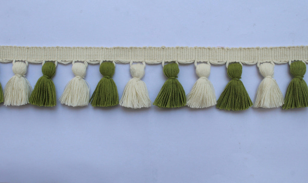 Tassel fringe trim, tassel trim, tassel trim by the yard, tassel fringe, trim for cushions, trim for curtains, fringe trim, tassels