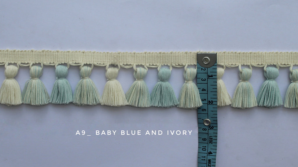 tassel trim by the yard, tassel trim, tassel trim fringe, tassel trim for pillows, fringe trim by the yard, lampshade trim by the yard