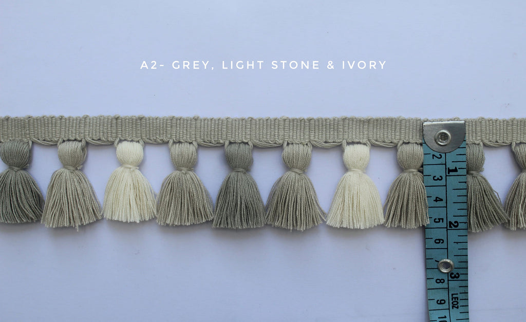 Trim for cushions, trim for curtains, trim for dress, fringe trim, trim for fabric, tassel trim, tassel trim by the yard, tassel fringe