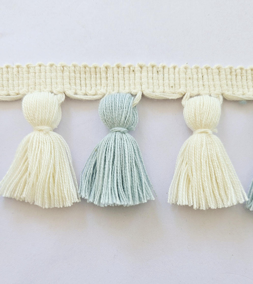 Blush pink tassel trim, pale rose tassel trim, tassel trim by the yard, tassel trimming, tassel trim, fringe, fringe trim, tassel fringe