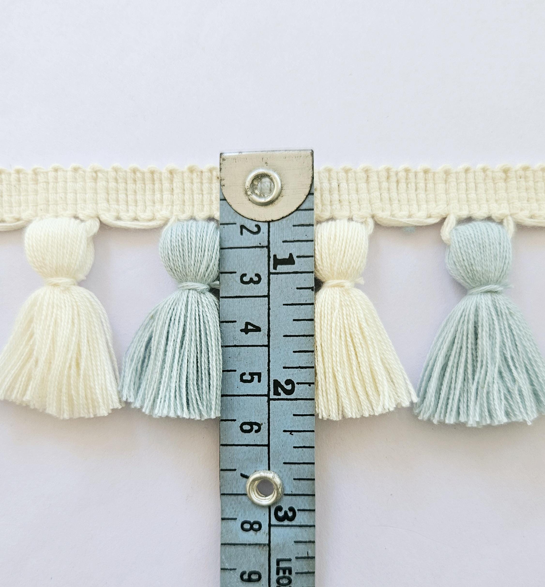 Blush pink tassel trim, pale rose tassel trim, tassel trim by the yard, tassel trimming, tassel trim, fringe, fringe trim, tassel fringe