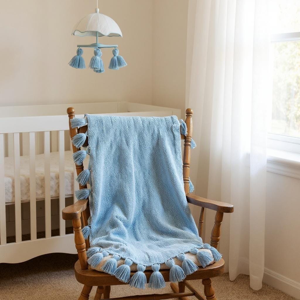 tassels 4cm, Pale blue tassel trim, county blue tassel trim, trim for curtains, tassel garland, tassel fringe for curtains, trim for fabrics